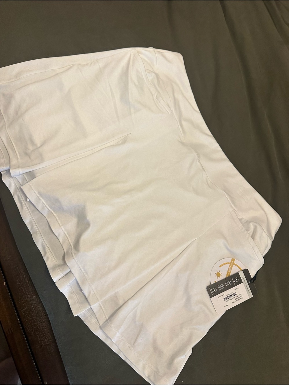 lululemon athletica White Women's Mini Skirt